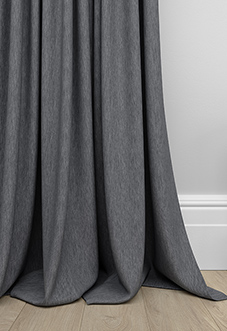Genoa Faux Silk (Blackout), Night Shimmer - Made to Measure Curtains